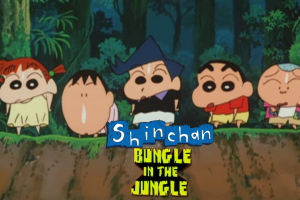 Shinchan: Bungle in the Jungle (2000) Dual Audio [Hindi DD2.0-Jap DDP2.0] 480p, 720p & 1080p HD WEB-DL | 10bit HEVC {Uncut}