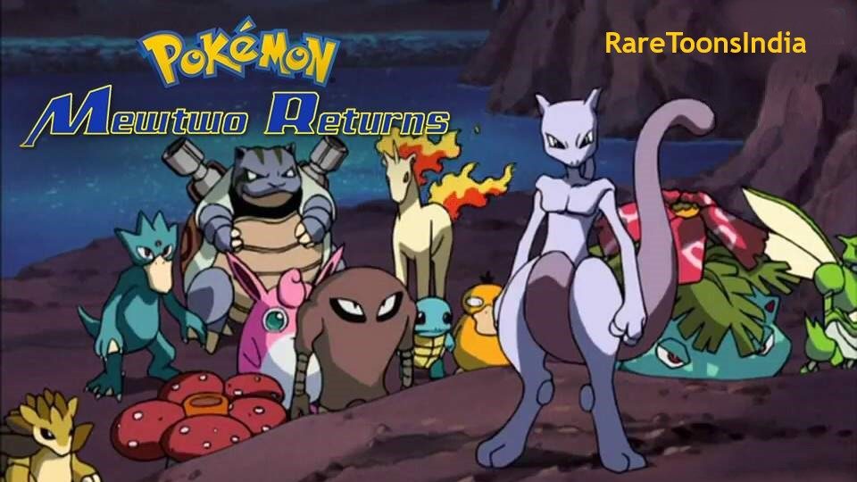 Pokemon Movie Mewtwo Returns in Hindi Dubbed